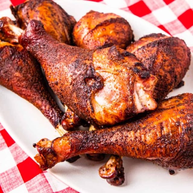 Smoked Turkey Leg.