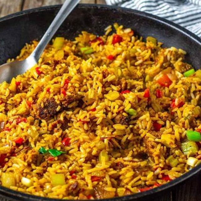 Dirty Rice Or Jambalaya (Half Pan).