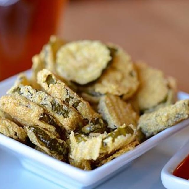 Southern Fried Pickles.