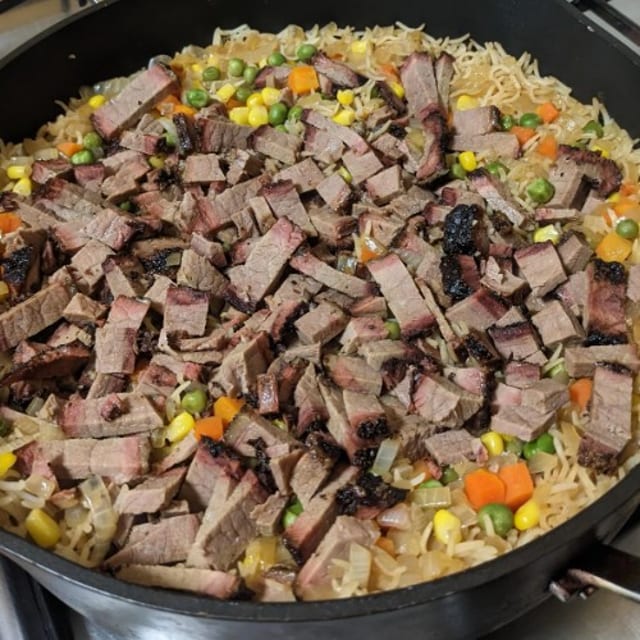 Dirty Rice or Jambalaya.