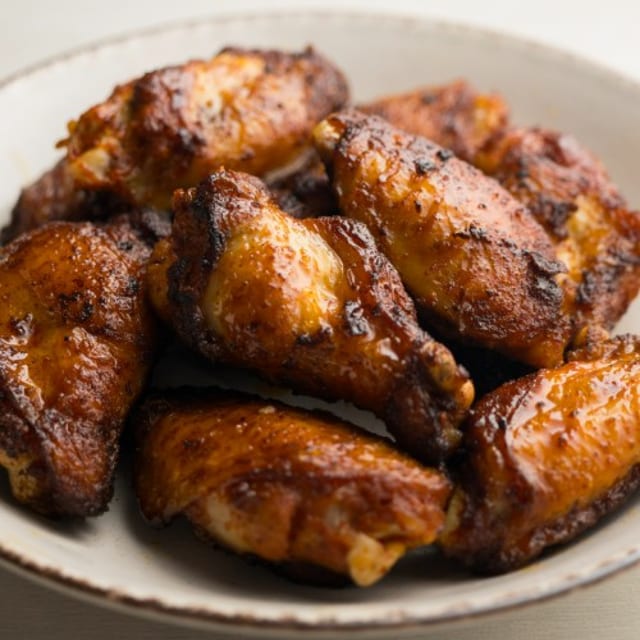 Smoked & Fried Wings.